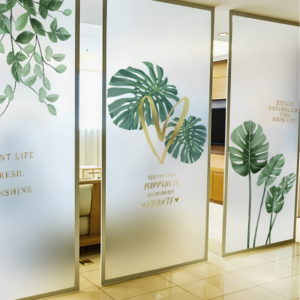 Glass Sticker Printing